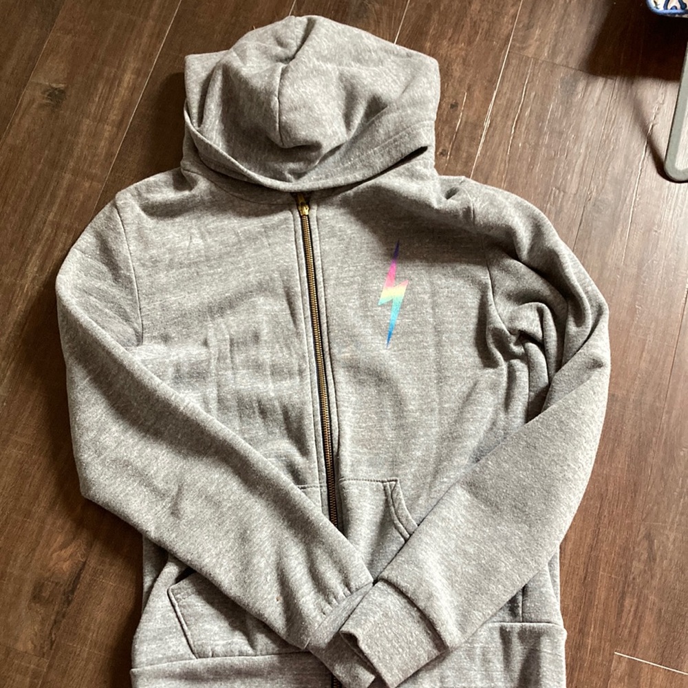 Aviator nation zip up hoodie